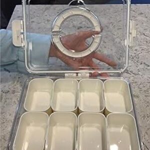 Divided serving tray